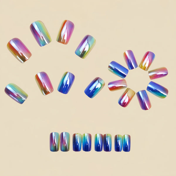 Color electroplating