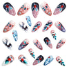24pcs/Set Press On Nails Y1322