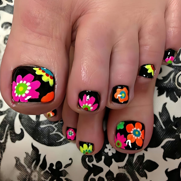 Pedicure fake nail Y1099