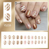 Glossy gold snowflake
