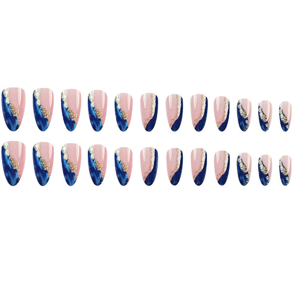 12 Sizes-24 Pcs Press On Nails DY1650-B7