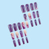 12 Sizes-24 Pcs Press On Nails CZ460-B7
