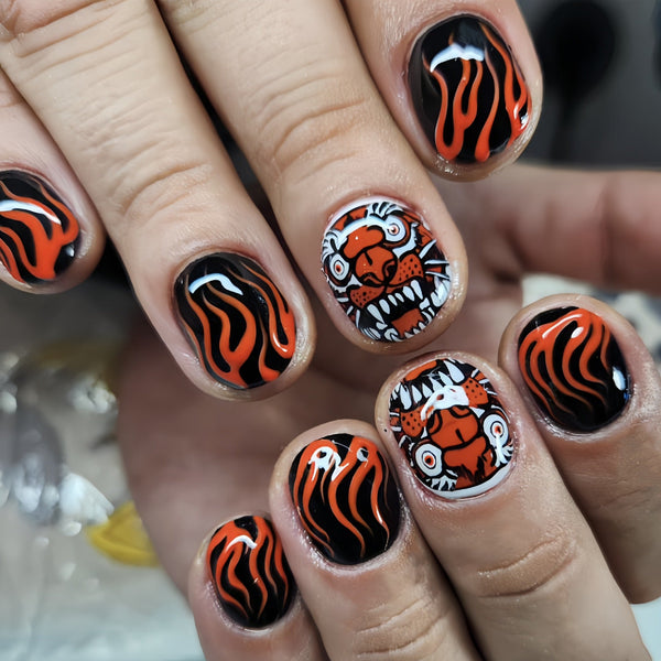 24pcs/Set Press On Nails