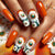 24pcs/Set Press On Nails Y543