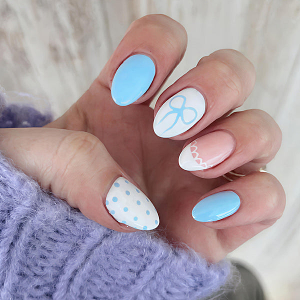 24pcs/Set Press On Nails