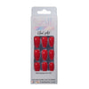 32 Pcs Aurora fine flash short almond manicure