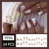 24pcs/Set Press On Nails