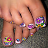 Pedicure fake nail Y1002