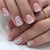 24pcs/Set Press On Nails Pink