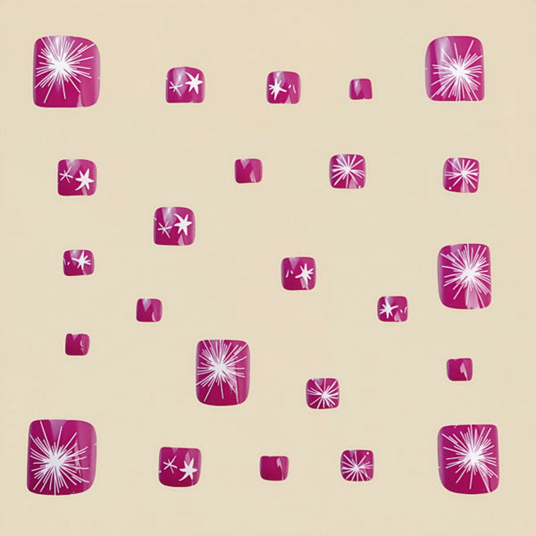 24pcs/Set Press On Nails