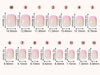 Five-color square patch manicure 150 pieces